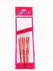 Cọ vỉ 6 cây thân màu