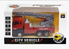 Mô hình xe cứu hoả thang xoay 1:50 Mini Auto - 4699 (5002)