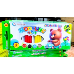 Đất nặn Modeling Clay Ánh Dương hộp 6 màu