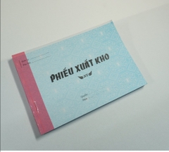 Phiếu xuất kho 2 liên (13x19)