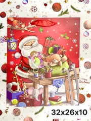 Túi quà Noel 3D trung FD8847M