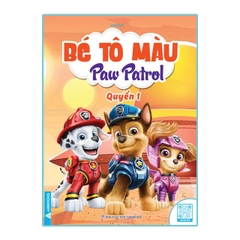 Bé tô màu Paw Patrol quyển 1