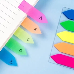 Miếng phân trang 5 màu King mũi tên 0.47x1.77inch