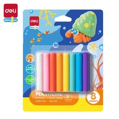 Đất nặn 8 màu DELI H712-8