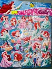 Sticker disney tiên cá