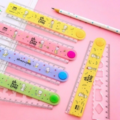 Thước kẻ Lucky day 30cm gấp AH-2628