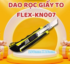 Dao Rọc Giấy Cao Cấp Lớn 18mm FLEX - KN007