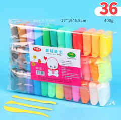 Đất sét tự khô 36 màu lớn