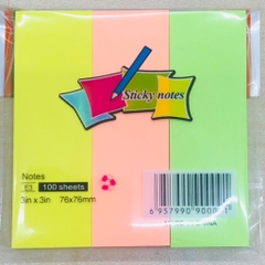 Giấy ghi chú 3x3 E3 3 màu