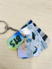 Móc khóa thẻ BTS - Black Pink