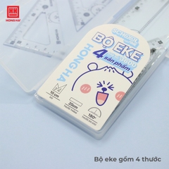 Bộ thước eke HH 4 sản phẩm 3600