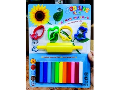 Đất nặn vỉ 12m ( 156g ) kèm dụng cụ