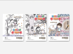 Tập HS 200tr Hello Teen Futurebook 4 ô ly ngang 80gsm