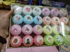 Slime sữa hình táo.