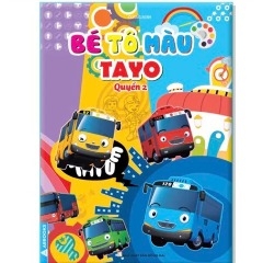 Bé tập tô màu TAYO quyển 2