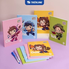 Tập HS TL 4 ô vuông 96tr - 80gsm NB-053 AK Akooland - Mẫu ngẫu nhiên