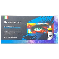 Bộ màu nước Thái Lan Renaissance 12 tuýp x5ml