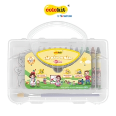 Sáp màu đa năng WSO C001 hộp 12 màu