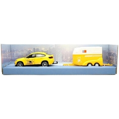 Mô hình xe dã ngoại: BMW X6 và nhà di động 1:43 MSZ 8346 (67387A)