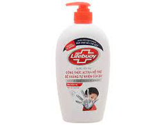 Nước rửa tay Lifebuoy bạc 450ml