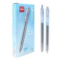 Bút Gel 0.5mm Deli G118-PB Purple Blue
