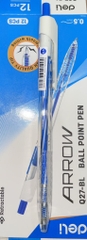 Bút bi 0.5mm màu xanh Deli CQ27