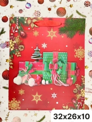 Túi quà Noel 3D trung FD8833M
