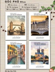 Tập HS Future Book Góc Phố 96 trang - 4 ô ly vuông - 80gsm