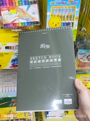 Sổ vẽ phác thảo Campad - CR 36122 - 12 tờ A4 220gsm