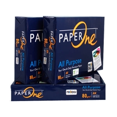 Giấy photo Paper One A4 80gsm
