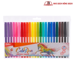 Bút lông màu nước Deli C10023 (24 màu)