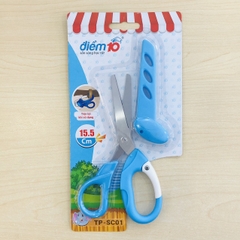 Kéo điểm 10 có nắp đậy bảo vệ Thiên Long SC01