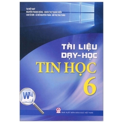 Tài liệu dạy học Tin học lớp 6