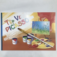Tập vẽ Picasso cỡ A4 khổ ngang (dày)