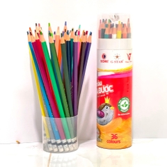 Bút chì màu 36 màu G-Star CP4-36D (có thể tẩy được)