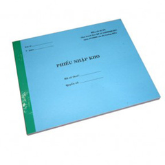 Phiếu nhập kho 2 liên A5