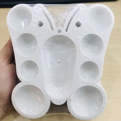 Khay đựng màu hình bướm (9 ô)