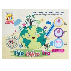 Tệp Giấy Kiểm Tra Thuận Tiến 4 Ôly Vuông - 20 Tờ - ĐL 100gsm (giấy không lem)