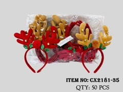 Cài tóc noel đèn