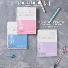 Sổ còng nhựa A5 Happiness - FutureBook