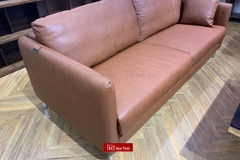Bộ Sofa văng 3 chỗ da thật Italia nhập khẩu Divano S-678A