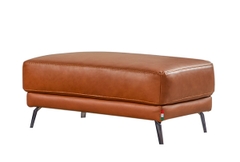 Bộ Sofa Văng chất liệu da bò Ý nhập khẩu Divano S-808 màu Camel
