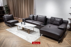 Bộ Sofa chất liệu da thật Italia nhập khẩu Divano L-844