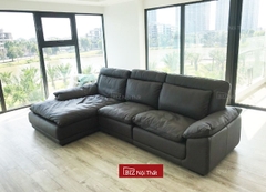 Bộ Sofa chất liệu da bò Ý nhập khẩu Divano L-513 dài 3m