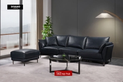 Sofa da chất liệu da bò Ý Divano S-809A