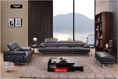 Bộ Sofa chất liệu da bò Ý Divano S-918