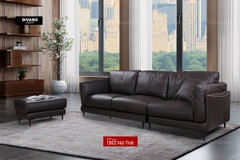 Bộ Sofa chất liệu da bò Italia Divano S-781A