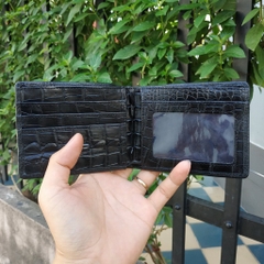 Tuyệt Phẩm Bóp Nam 2 Mặt Gù Cá Sấu Nguyên Con V22D