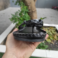 Dép kẹp nam [NGUYÊN CÁ SẤU CON CÓ ĐẦU VÀ CHÂN TAY]