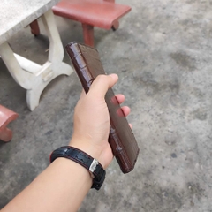 Ví gập 2 phiên bản ĐẶC BIỆT Full da cá sấu trong ngoài!